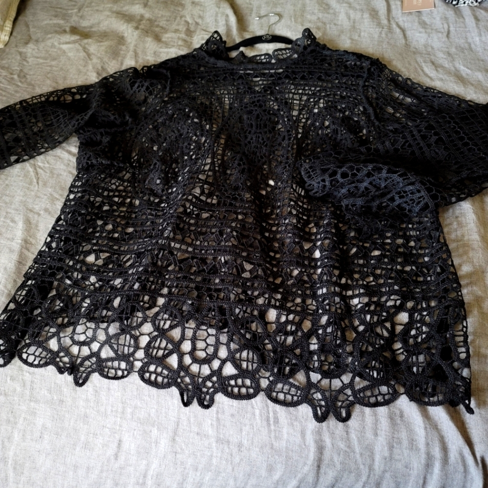 Lane Bryant Lace Blouse